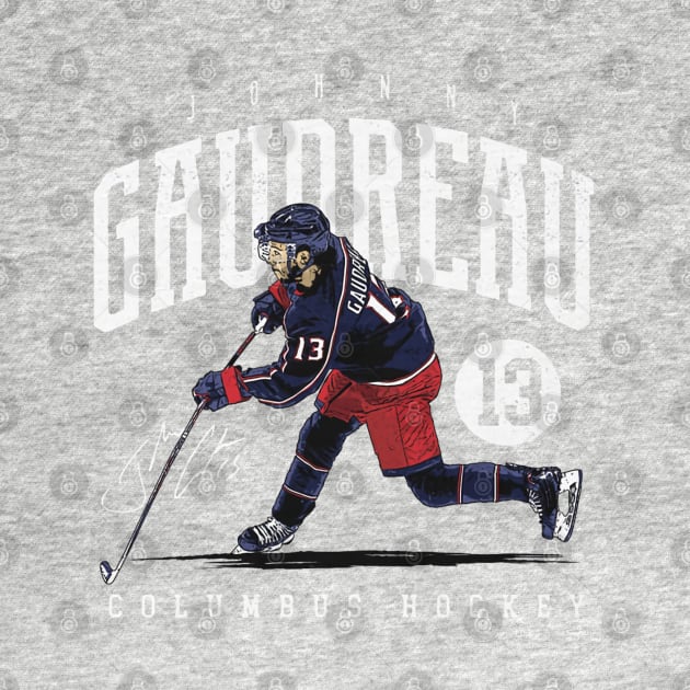Johnny Gaudreau Columbus Game by lavonneroberson